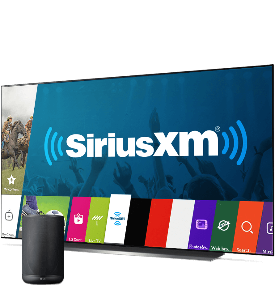 Connecting Sirius XM for Business to LG TVs & equipment