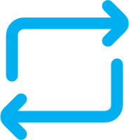 Arrows forming a loop icon